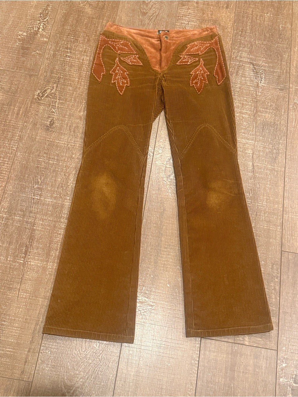 Vintage Dolce & Gabbana D&G Corduroy Flare Pants
